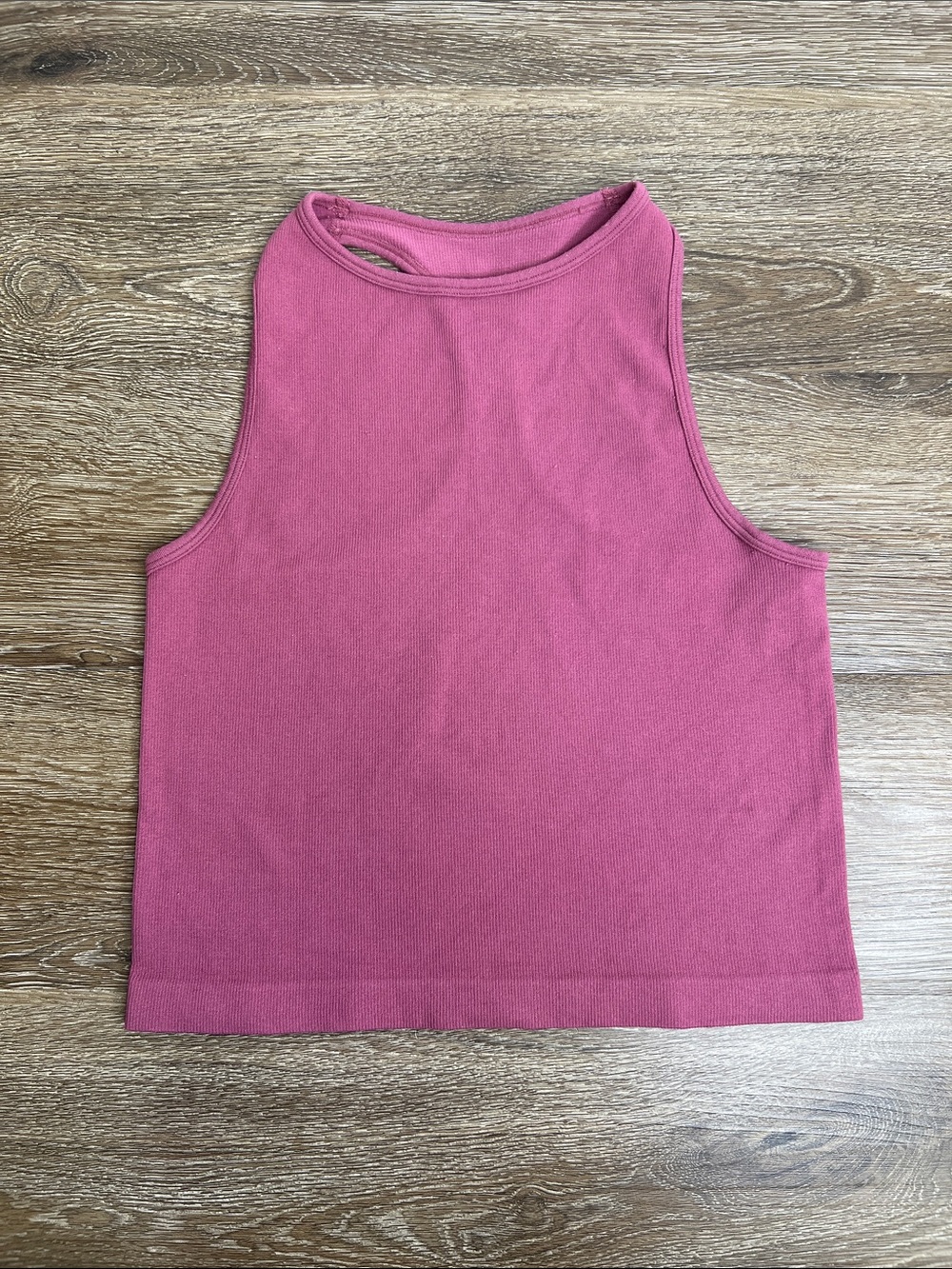 Free People Intimately FP Seamless Ribbed High Neck Crop Tank Top XS/S